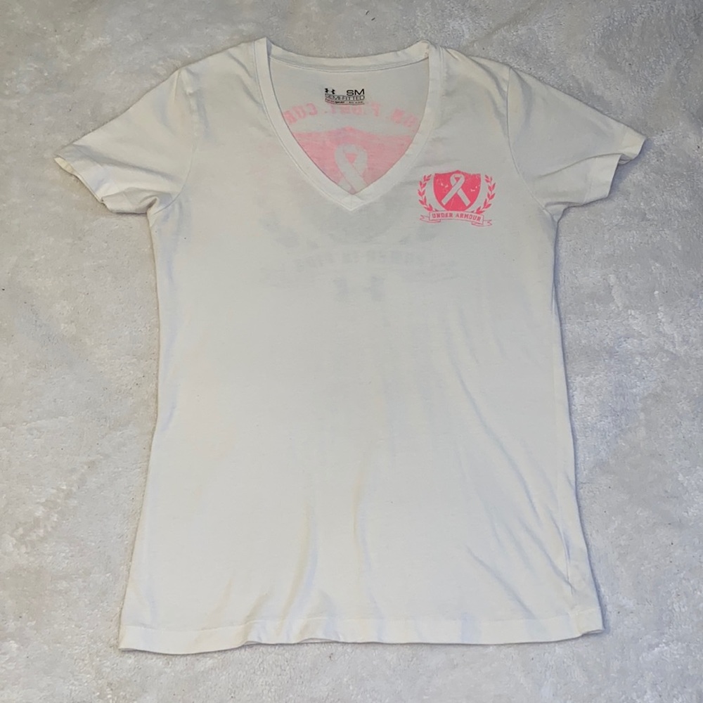 Under Armour Breast Cancer tee